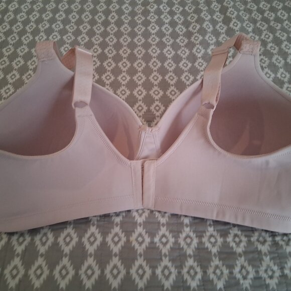 Vanity Fair Bra Style 71380 Wirefree 40D Dusty Pink - Picture 4 of 6